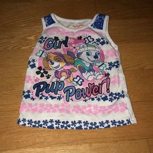 Paw patrol tank top